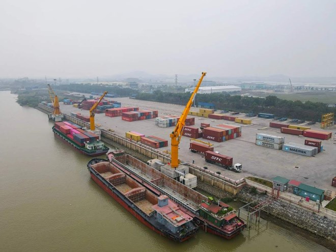 Port peu profond de conserve - que Vo (Bac Ninh). Photo: Van Truong