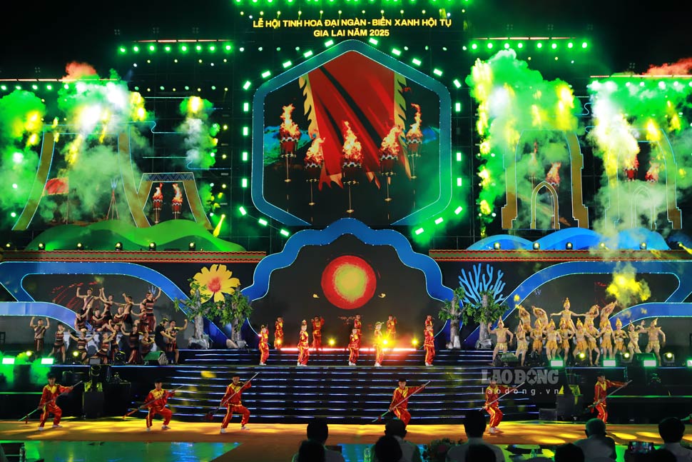 Gia Lai organizes the Dai Rien Hoa Festival - Green Sea convergence in 2025. Photo: Hoai Phuong