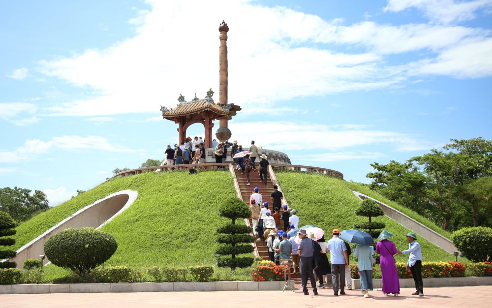 The film Red Rain is expected to premiere at Quang Tri ancient citadel. Photo: Hung Tho