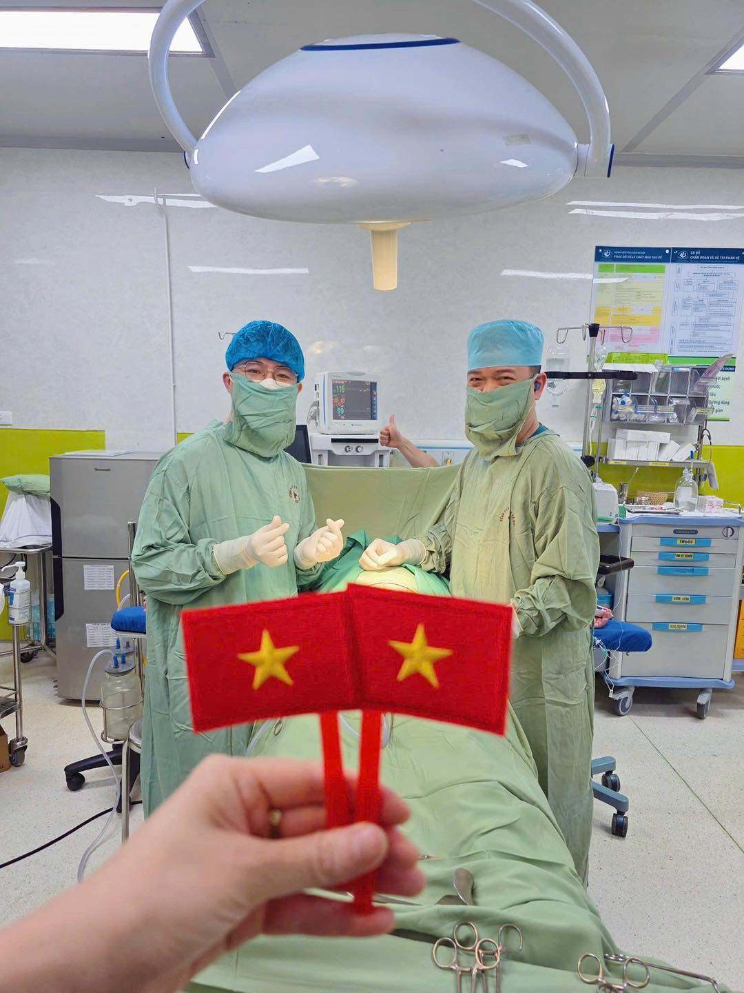 Tai phong sinh cua Benh vien San Ha Noi la co do sao vang xuat hien nhieu trong nhung ngay nay. Anh: BVCC