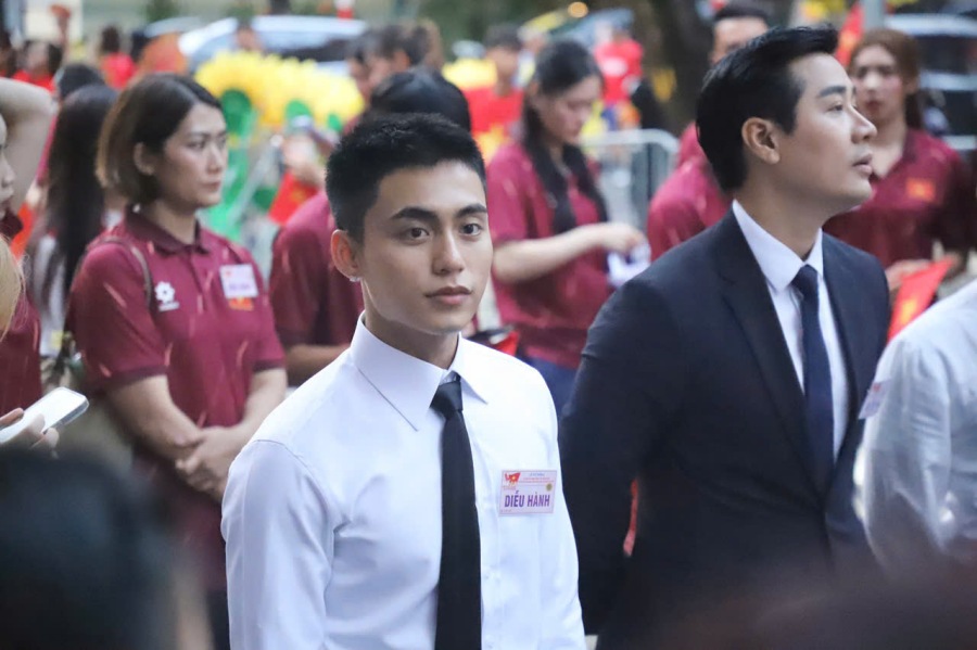 Mono tham gia buoi tong duyet. Anh: Huyen Chi