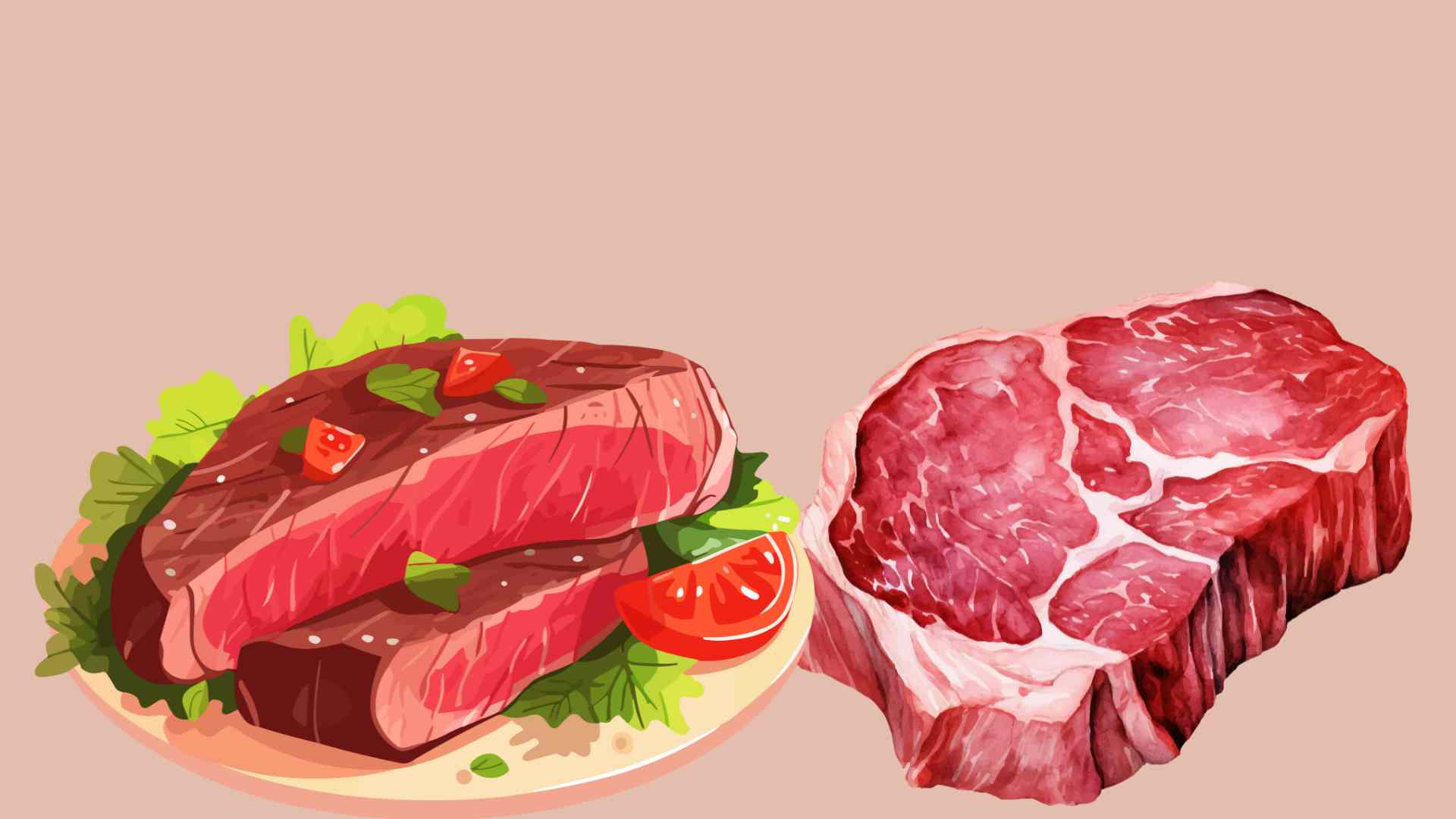 Eating beef properly helps control uric acid. Graphic photo: Huong Giang