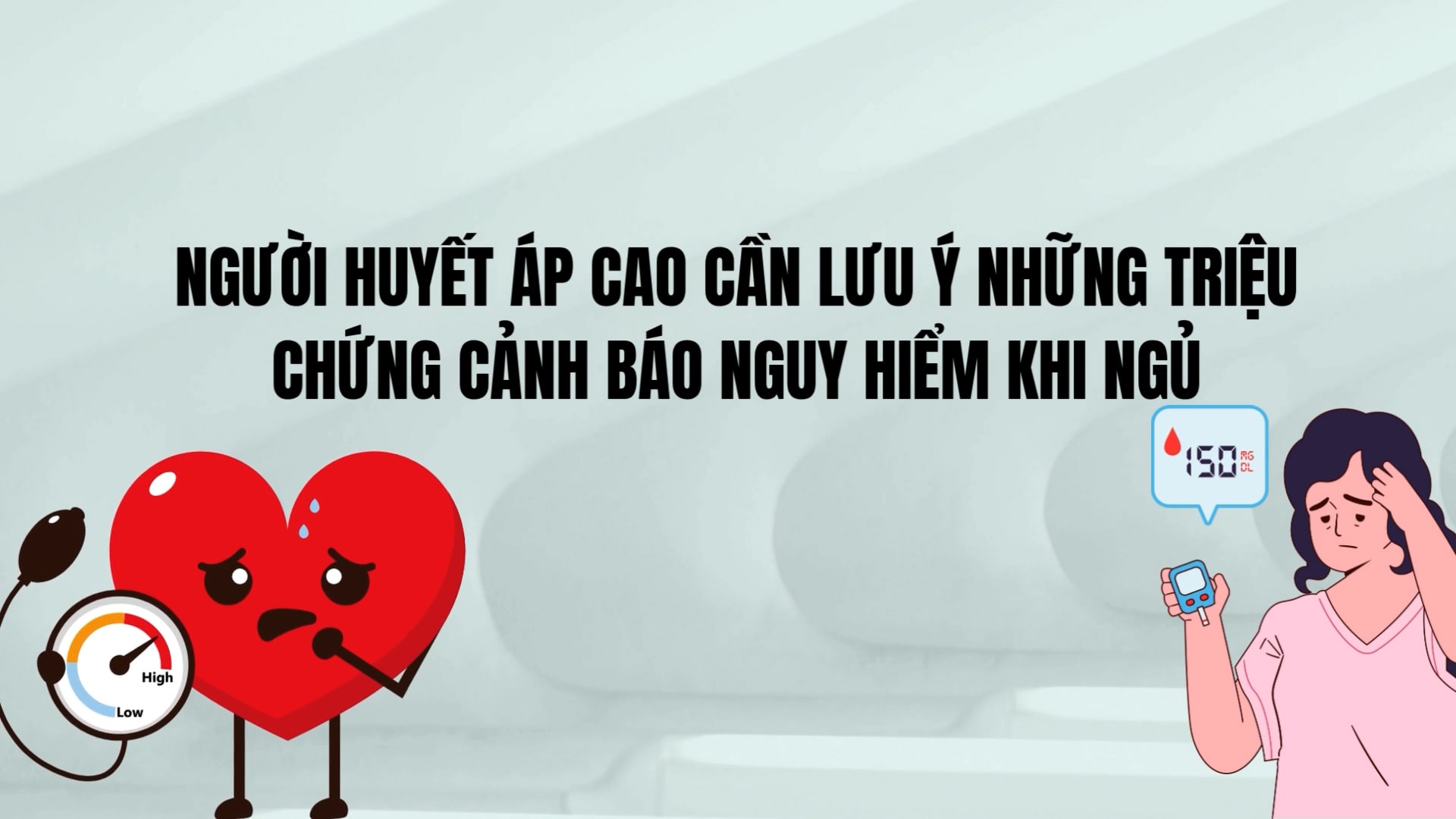 Les personnes souffrant d'hypertension arterielle doivent faire attention aux symptomes d'alerte de danger pendant le sommeil