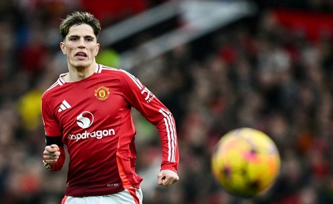 Garnacho is capable of playing for Chelsea. Photo: AFP