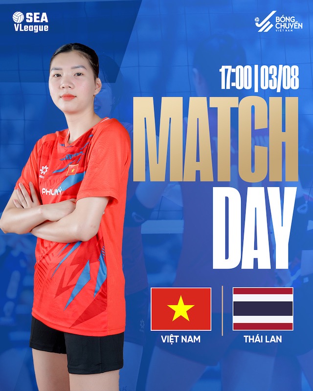 Tuyen bong chuyen nu Viet Nam gap Thai Lan de tranh ngoi dau. Anh: VFV