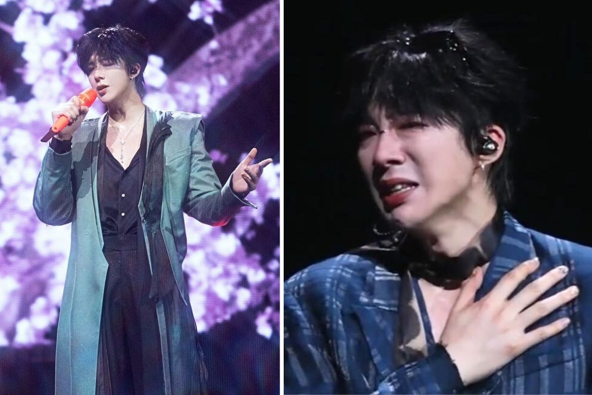 Singer and actor Luu Vu Ninh. Photo: cut from clip