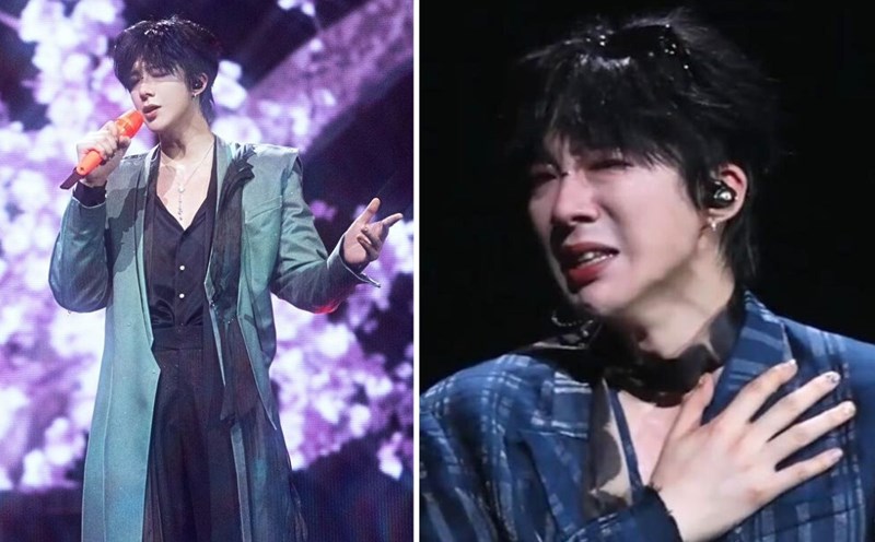 Singer and actor Luu Vu Ninh. Photo: cut from clip