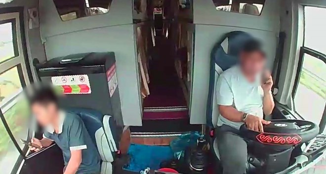 Bộ Công an đang đề xuất ô tô khách phải lắp camera ở khoang hành khách. Ảnh: Cục CSGT