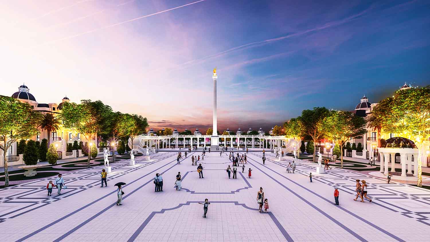 Danko Center - トゥエンクアン省の新たな活気ある中心地。写真:Danko.