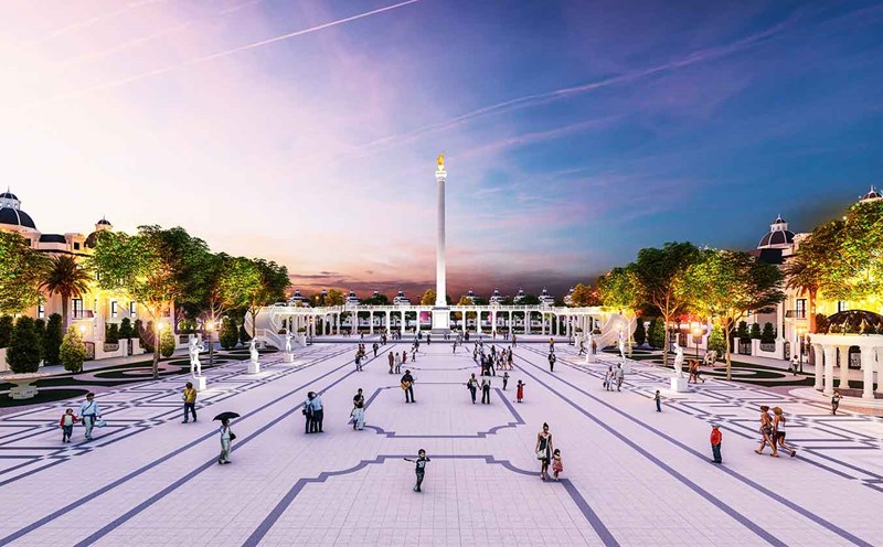 Danko Center - A new vibrant center in Tuyen Quang province. Photo: Danko.