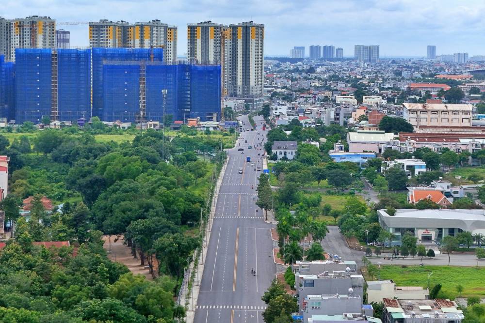 Tuyen duong moi mo ra huong ket noi truc tiep tu cua ngo phia Dong vao trung tam TP.HCM, giam tai ap luc cho Xa lo Ha Noi. Ảnh:Anh Tu