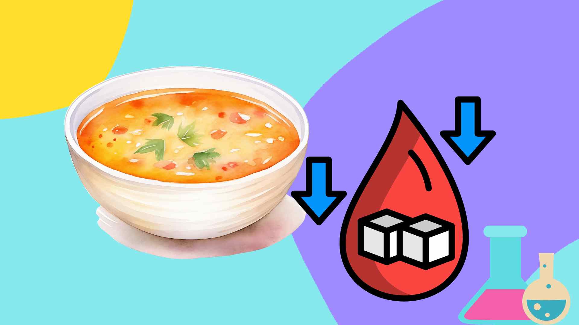 Une soupe simple pour aider a abaisser efficacement la glycemie. Photo graphique : Thai Anh