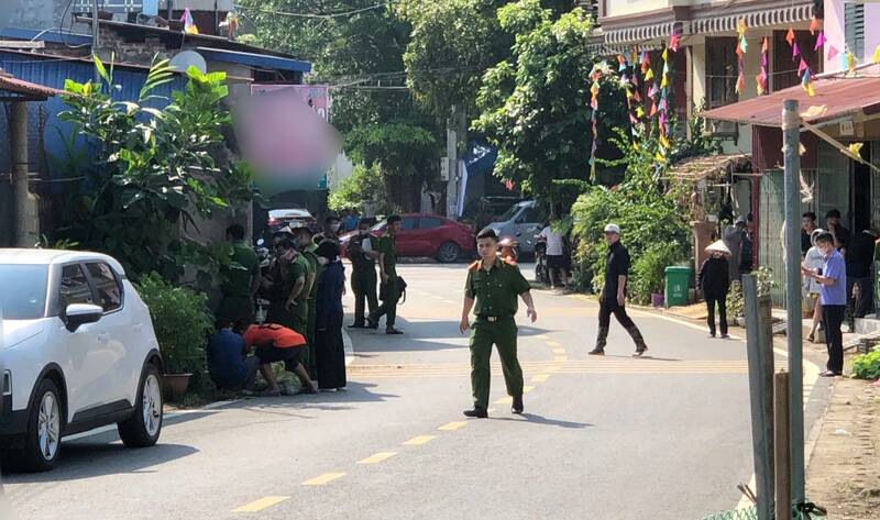 男性の遺体が発見された現場。写真:Ha Luong