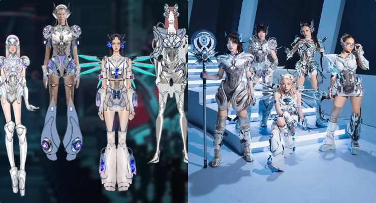 Em xinh say hi' 공연의 디자인. 사진: VieON.