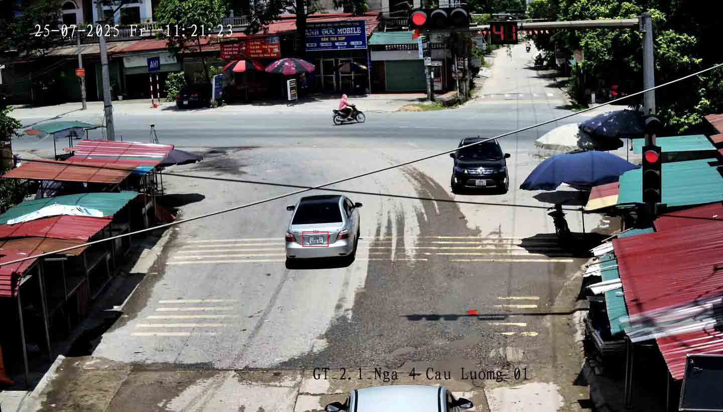1 vehiculo multado en Bac Ninh. Foto: Departamento de Policia de Trafico Policia Provincial de Bac Ninh