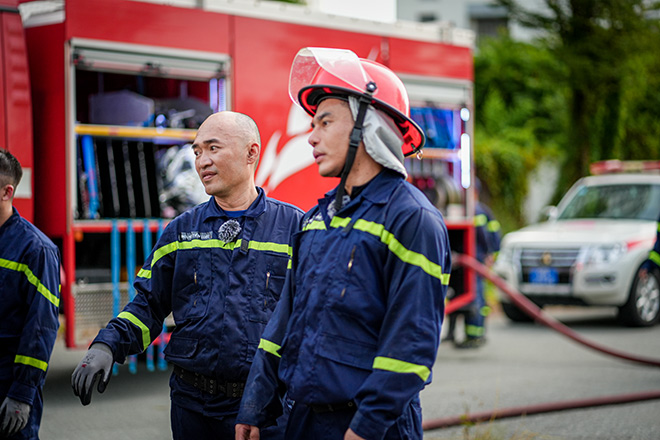 Le Duong Bao Lam, Doctor of Law in bravery Soldier. Photo: Provided by the program producer