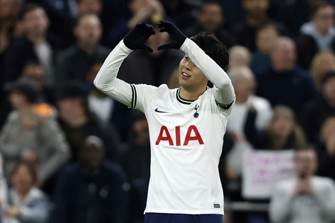 Son Heung-min left Tottenham and left a huge legacy. Photo: AFP