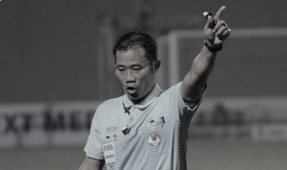 Referee Tran Dinh Thinh passed away. Photo: VPF