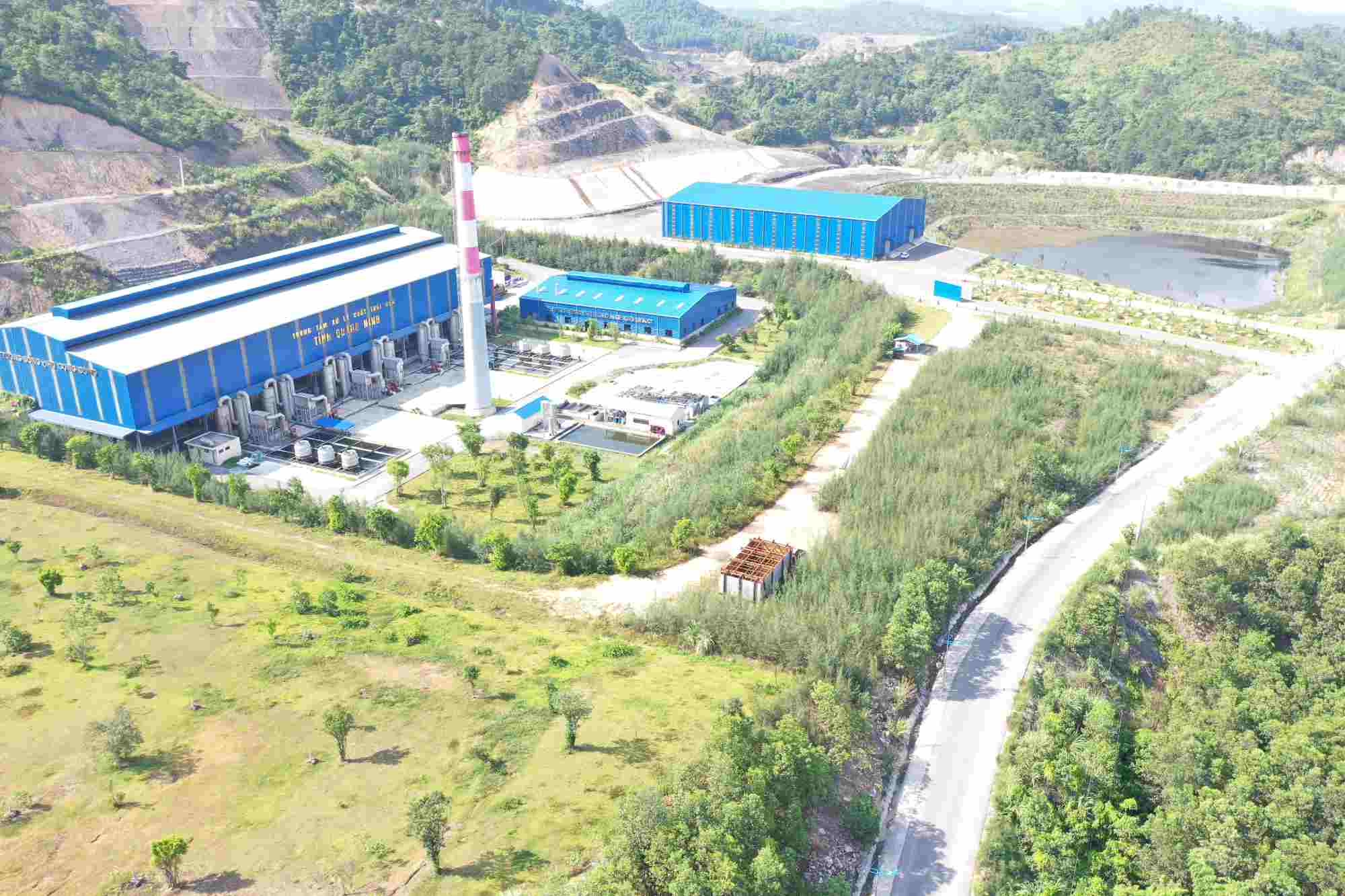 ハロン市にあるINDEVCOグループの固体処理センターVu Oai工場は、以前から操業を停止していました。写真:Thao Nguyen