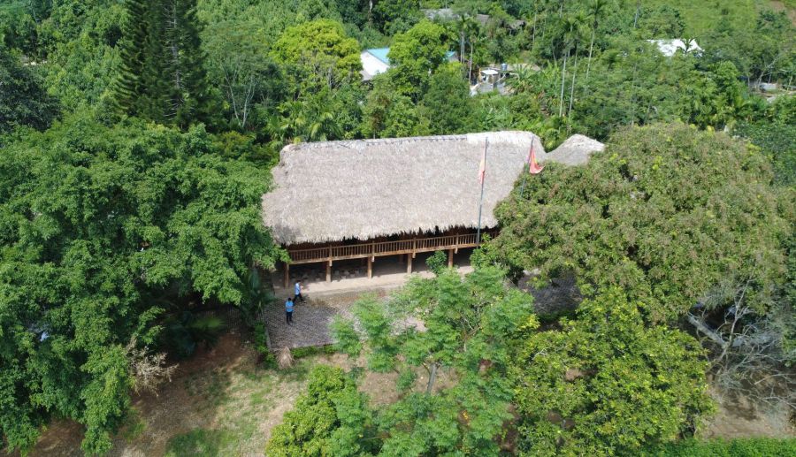 Tran Dinh Khanh Silt House - Le berceau revolutionnaire d'août de 1945 de la province de Lao Cai. Photo: Dinh Dai