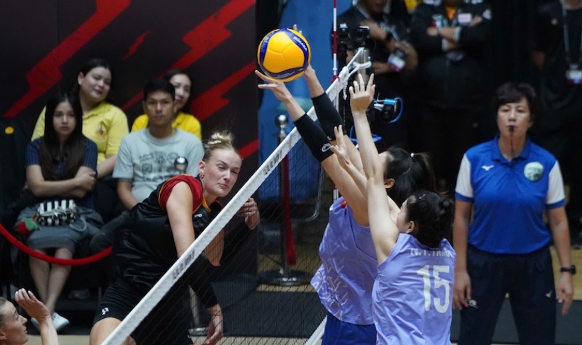 Germany will meet Italy in the 1/8 round of the 2025 World Volleyball Championship. Photo: VFV