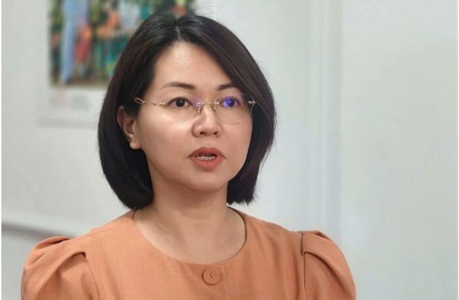 Ms. Tran Viet Nga - Director of the Department of Food Safety has just been temporarily detained by the Ministry of Public Security for accepting bribes. Photo: Ministry of Health
