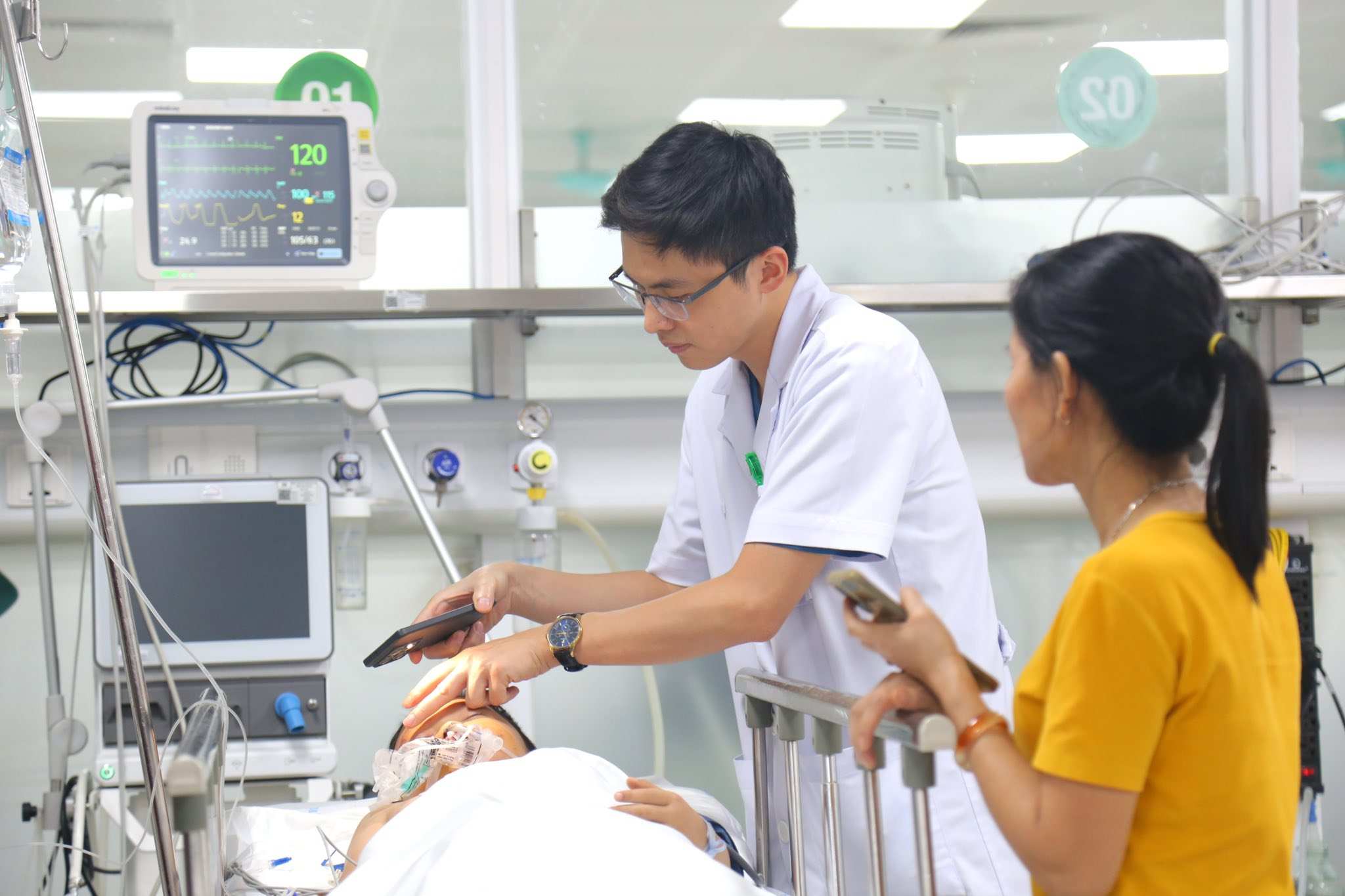 Benh vien dam bao dap ung nhu cau cap cuu va dieu tri co the gia tang trong dip le Quoc khanh 2.9. Anh: BVCC