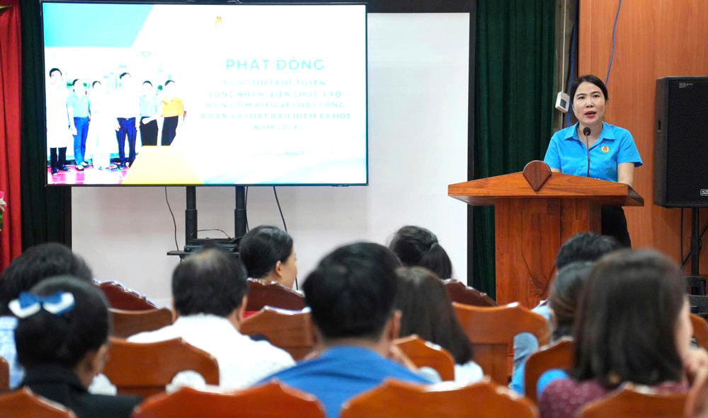 The Trade Union of Nam Phuoc Commune, Da Nang City, will train on professional work in 2025. Photo: Nam Phuoc Trade Union