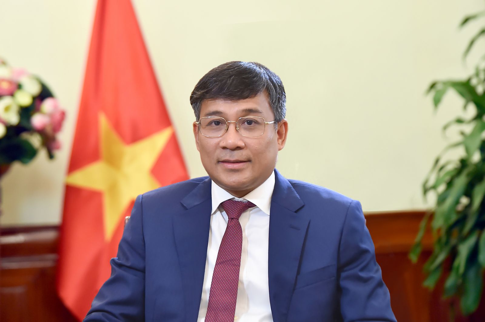 Thu truong Thuong truc Bo Ngoai giao Nguyen Minh Vu. Anh: Bo Ngoai giao