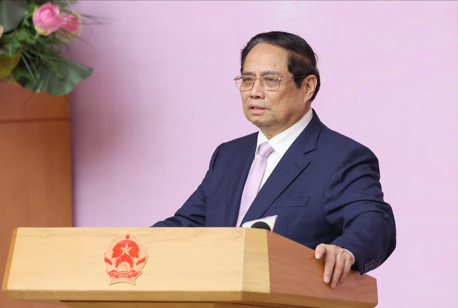 Politburo member and Prime Minister Pham Minh Chinh. Photo: Hai Nguyen