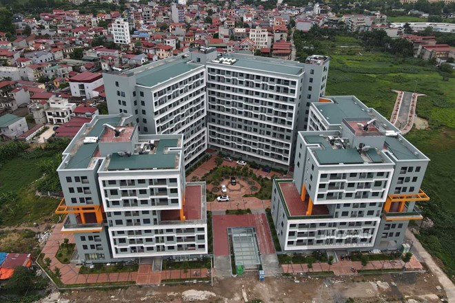 社会住宅セグメントは常に国民の関心を集めています。写真:ハイ・グエン