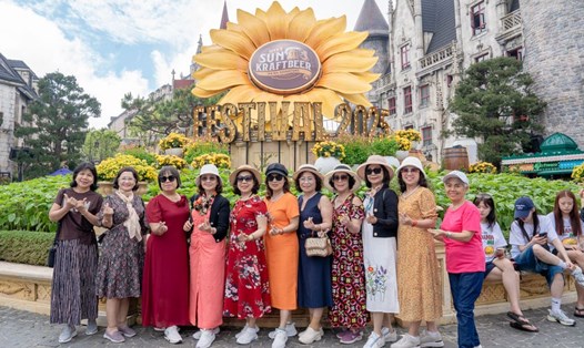 Khu du lịch Bà Nà Hills (Đà Nẵng). Ảnh: Thanh Sơn