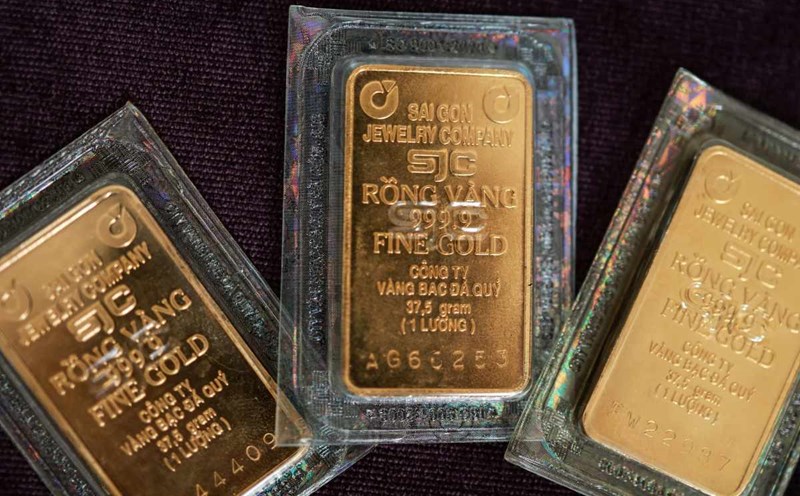The price of SJC gold bars was listed by Bao Tin Minh Chau at 128.6-130.6 million VND/tael (buy in - sell out) on August 30, 2025. Photo: Hai Nguyen