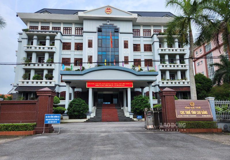 Tru so Thue tinh Cao Bang. Anh: Tan Van