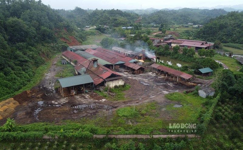 Quang Minh Company Limited is one of the enterprises with large tax debts in Cao Bang. Photo: Tan Van