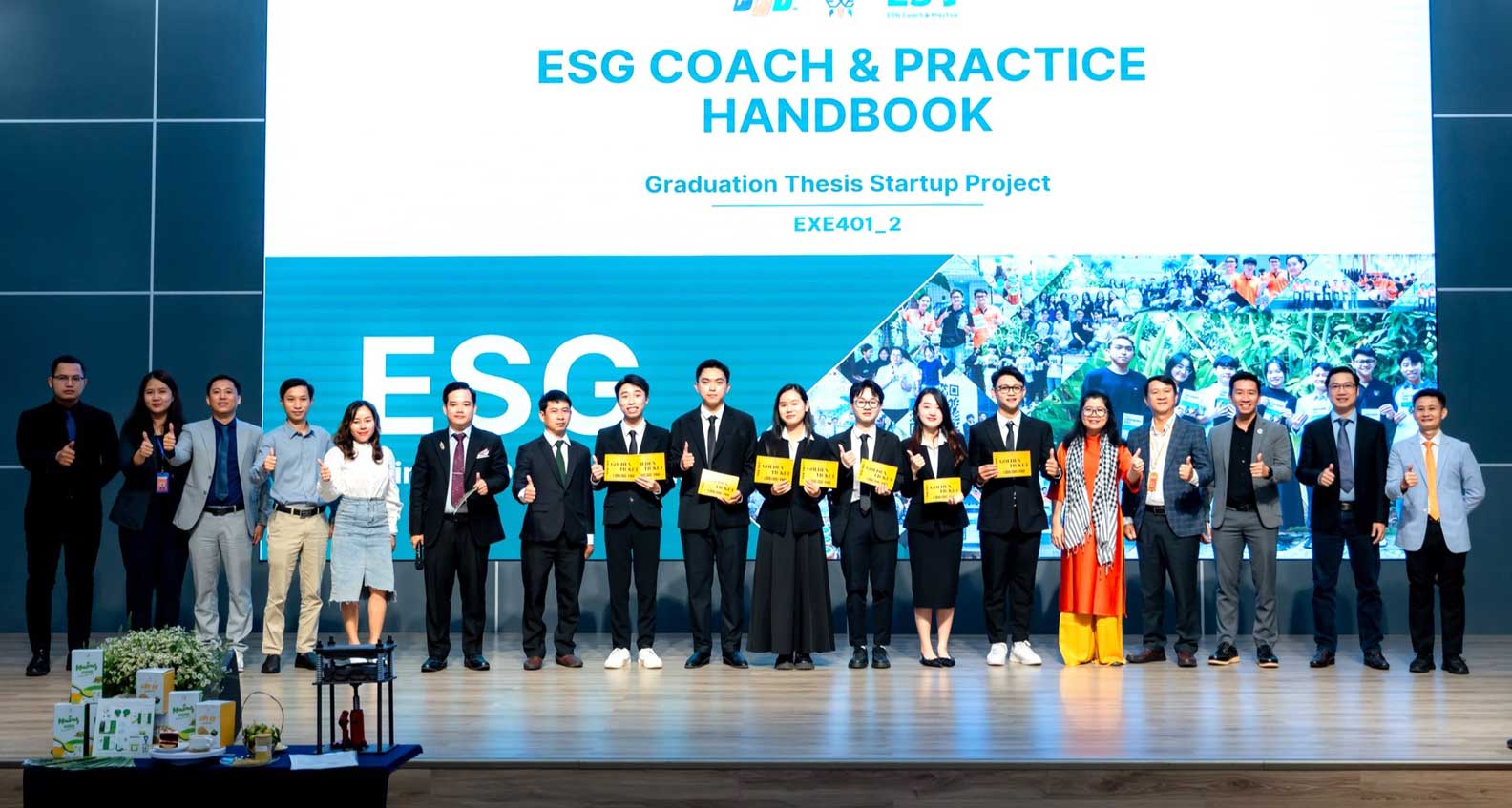 Du an ESG Coach & Practice ho tro danh gia muc do phat trien ben vung cua doanh nghiep. Anh: 