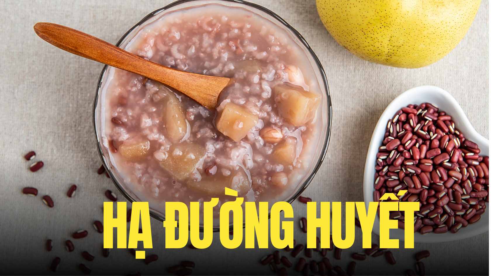 Red beans are rich in fiber and antioxidants, yams contain resistant starch and fiber, slow digestion and help reduce post-meal spikes in blood sugar, support lowering blood sugar. Graphics: Tra My