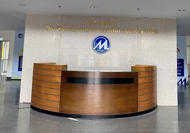 Hoi dong tuyen sinh Truong Dai hoc Tai chinh - Marketing vua co thong bao ve viec ra soat va dieu chinh ket qua xet tuyen dai hoc chinh quy nam 2025. Anh: UFM