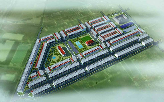 Phối cảnh dự án nhà ở thôn Do Nha (tỉnh Bắc Ninh). Ảnh: Chủ đầu tư
