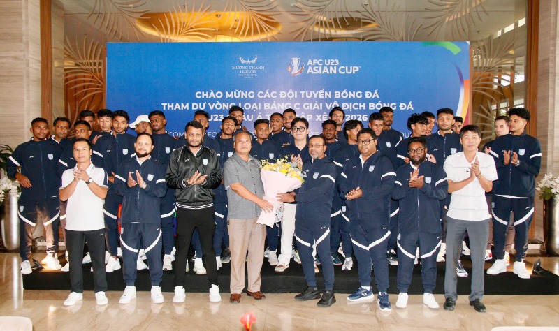 U23 Bangladesh muon lot xac o vong loai nam nay. Anh: VFF