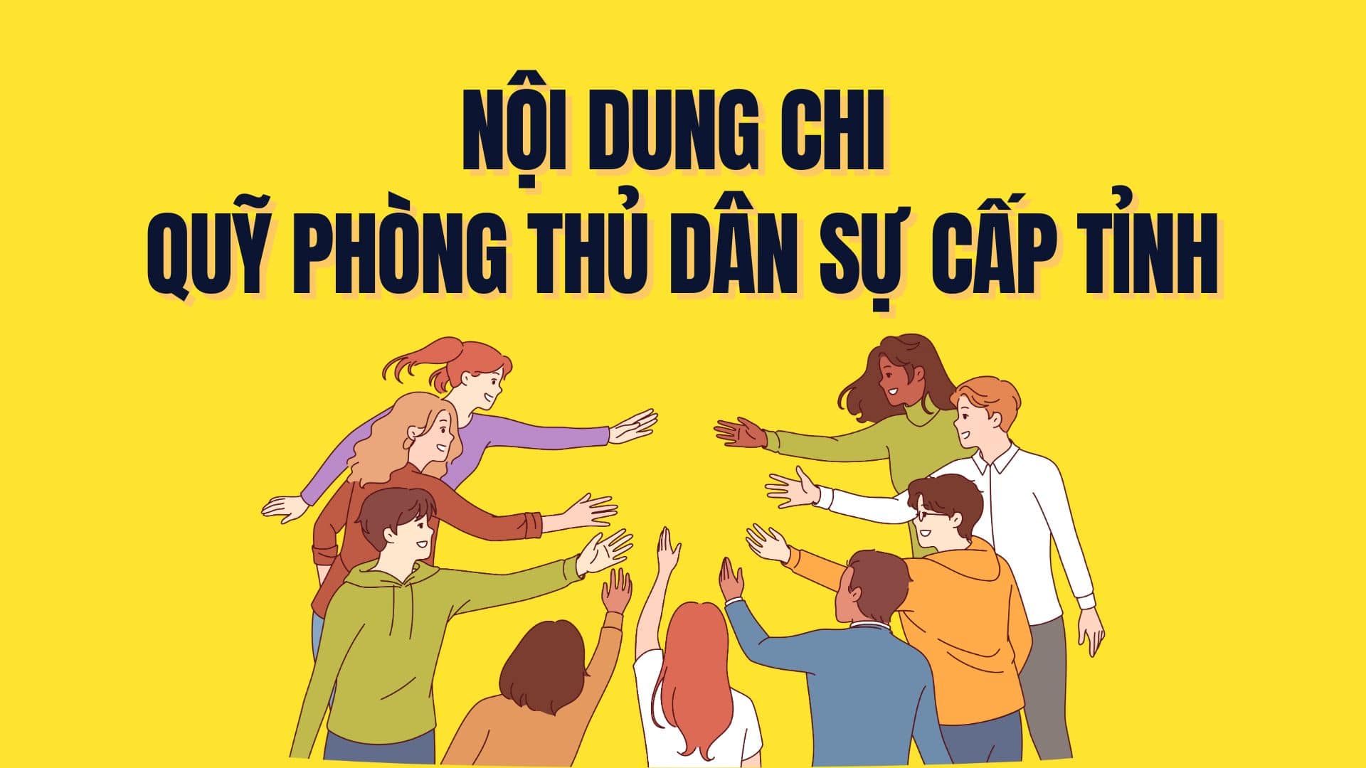 Details the expenditure contents of the provincial Civil Defense Fund are based on Article 32 of Decree 200/2025/ND-CP. Graphics: Tra My