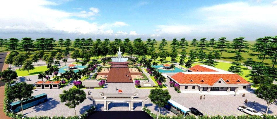 Phoi canh Du an mo rong di tich chien thang Dam Doi - Cai Nuoc - Cha La, tinh Ca Mau. Anh: Nhat Ho