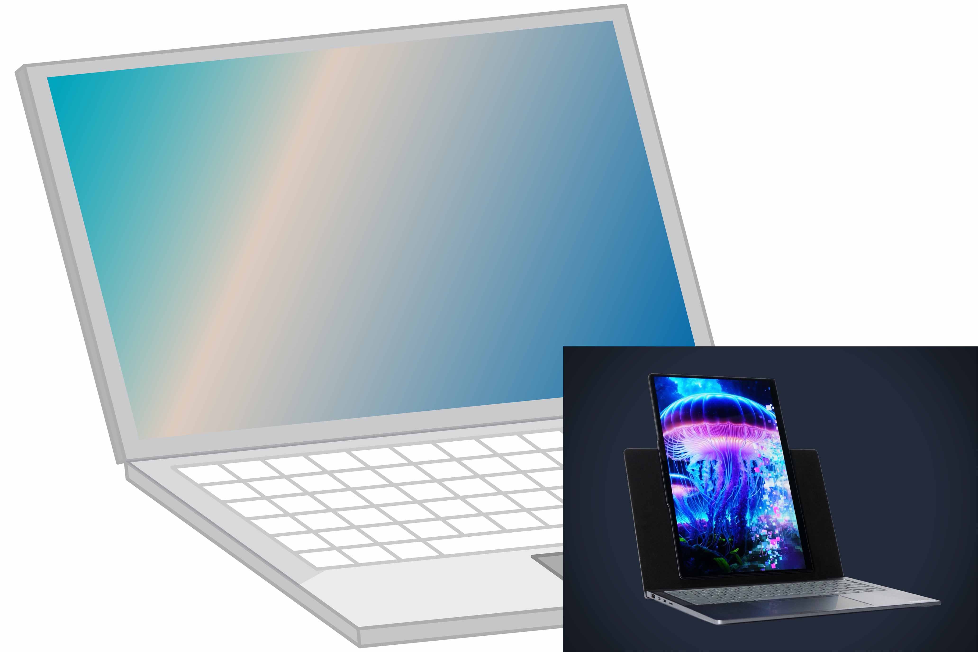 Se filtra informacion sobre el portatil con pantalla giratoria de Lenovo antes de la IFA 2025. Graficos: Cat Tien