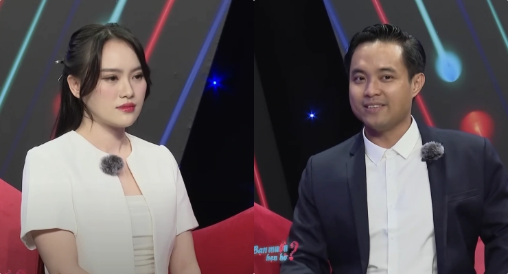 The couple on the show "You want to date". Photo: MCV