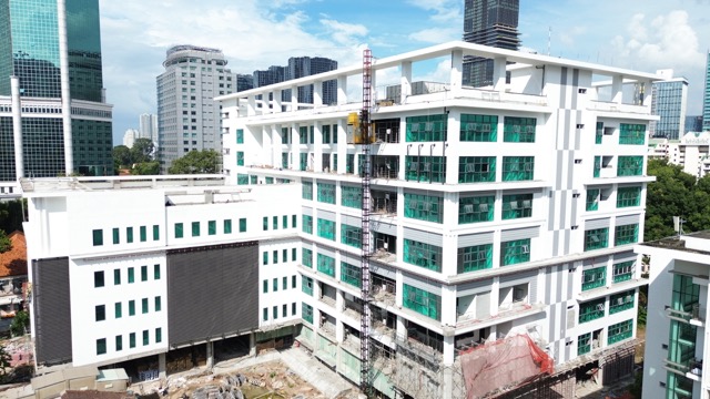 Nhi dong 2病院の子供臓器移植センターが徐々に完成しています。写真:Anh Tu