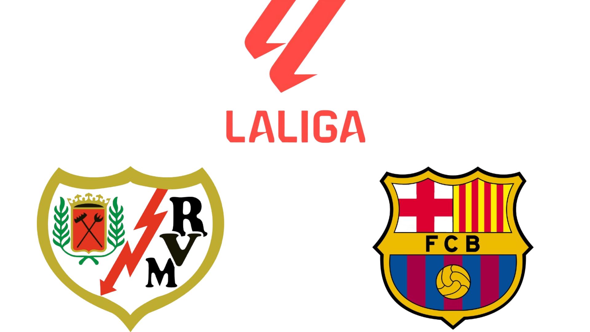 Rayo Vallecano a confronte Barcelone a La Liga.  Graphiques: Van an