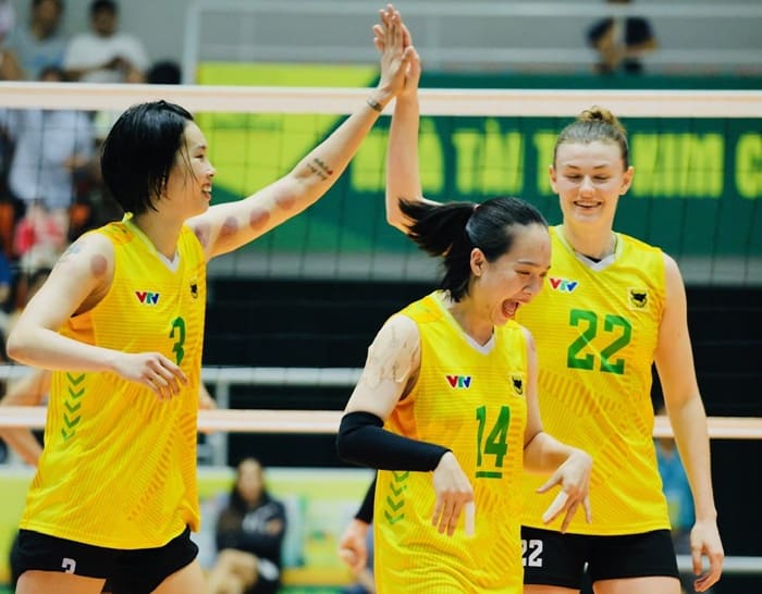 Les joueurs de VTV Binh Dien Long An s'entraînent regulierement se preparant a participer aux prochains tournois. Photo : VFV