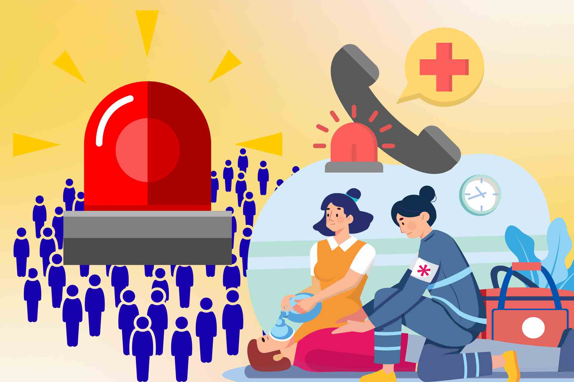 Instructions for handling health emergencies when participating in the A80 event