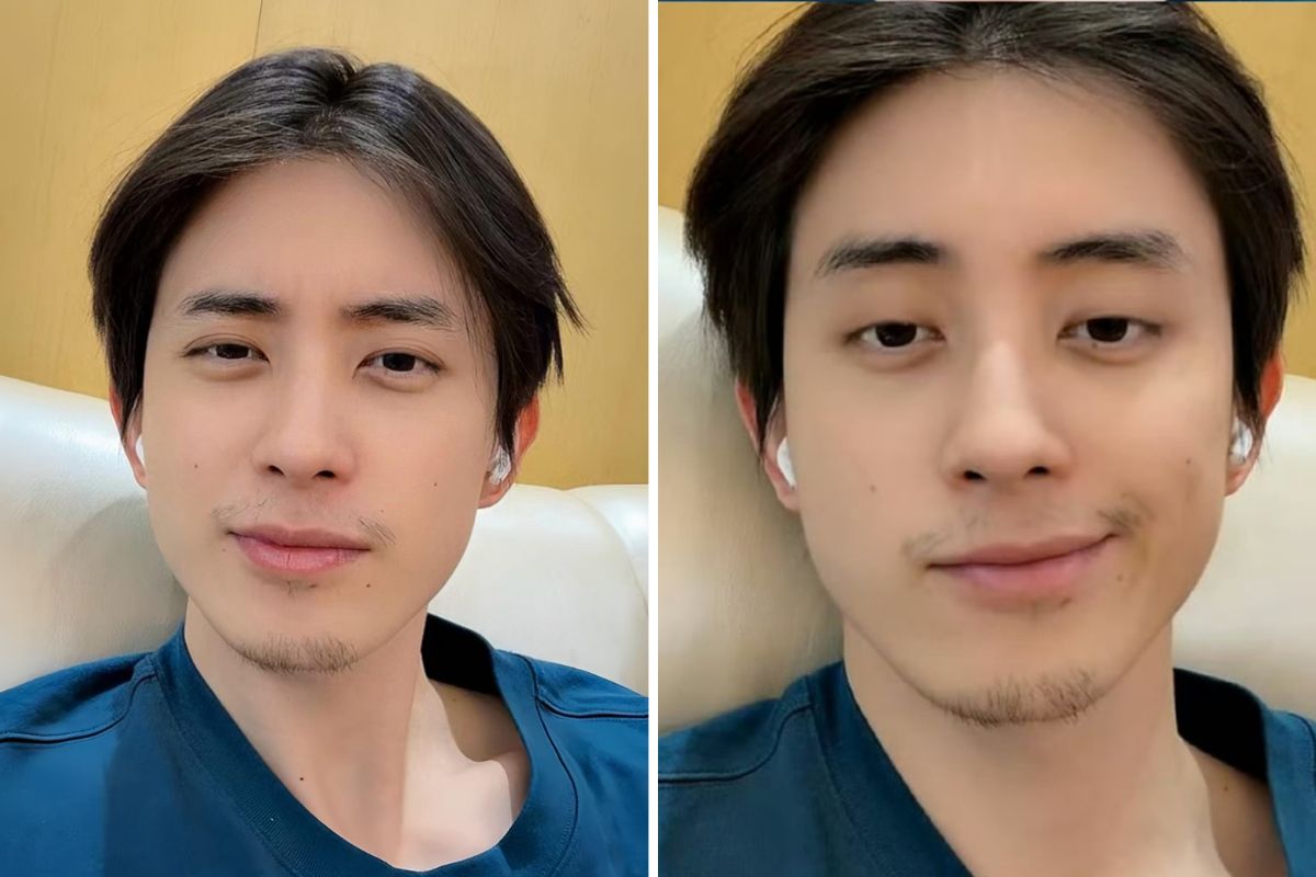 Ngao Thuy Bang's appearance on livestream caused controversy. Photo: cut from video