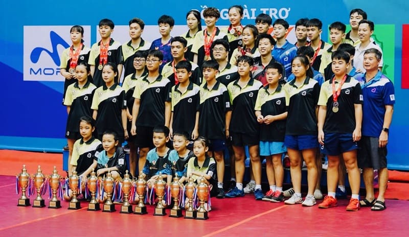Doi Cong an Nhan dan - T&T da gianh nhieu thanh tich tai giai tai Dong Nai lan nay. Anh: VTF